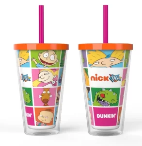 Imagen Vaso y Pitillo Nickelodeon - MERCICO